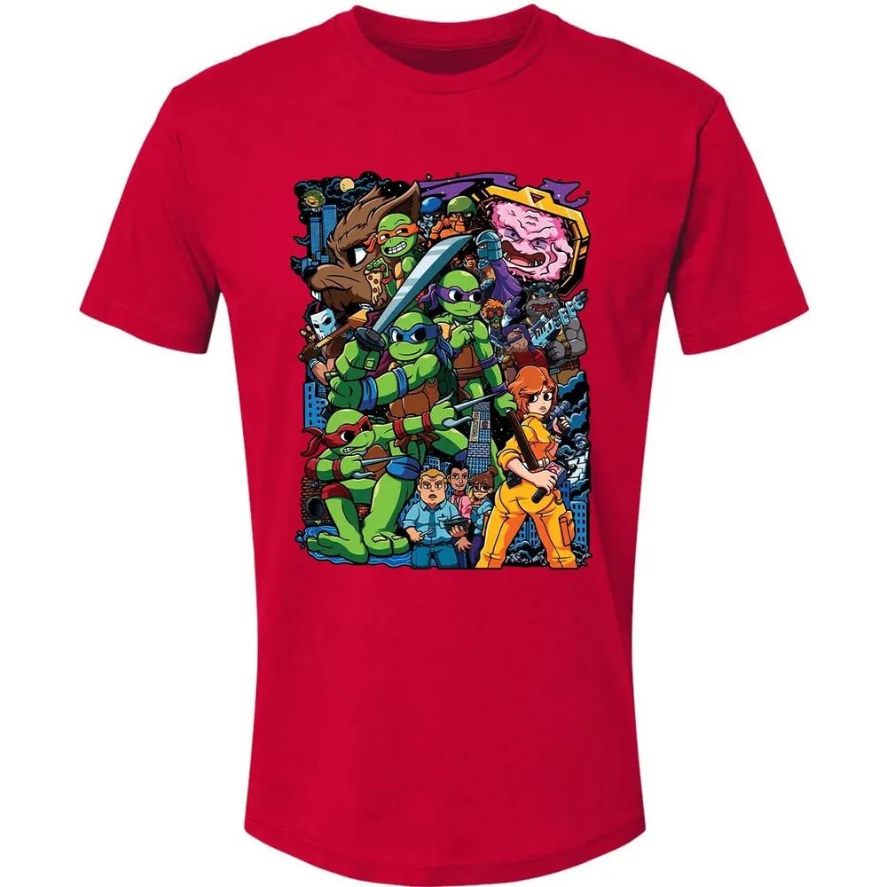 Tmnt vs The world Premium Unisex T-shirt - 6