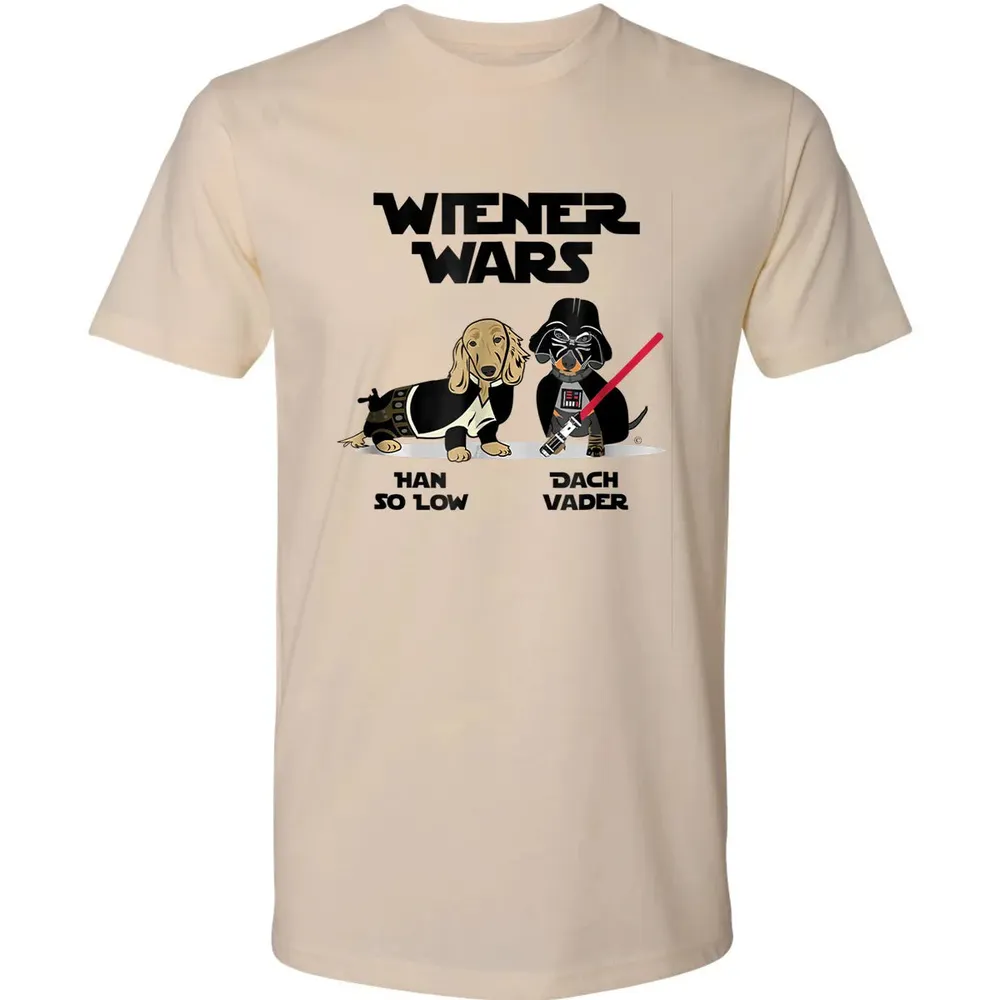 Wiener Wars Funny Dachshund Premium Unisex T-shirt - 2