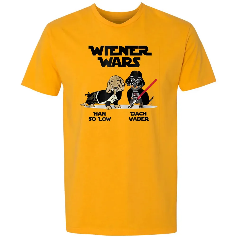 Wiener Wars Funny Dachshund Premium Unisex T-shirt - 11