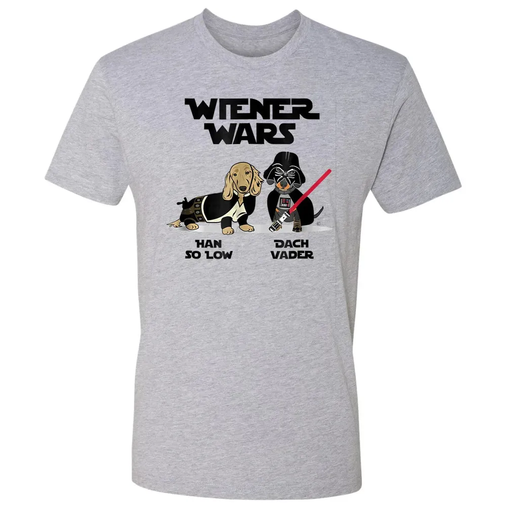 Wiener Wars Funny Dachshund Premium Unisex T-shirt - 9