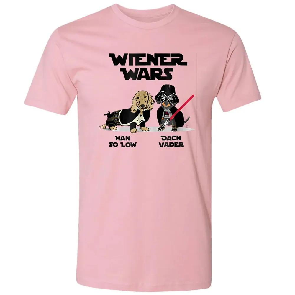 Wiener Wars Funny Dachshund Premium Unisex T-shirt - 3