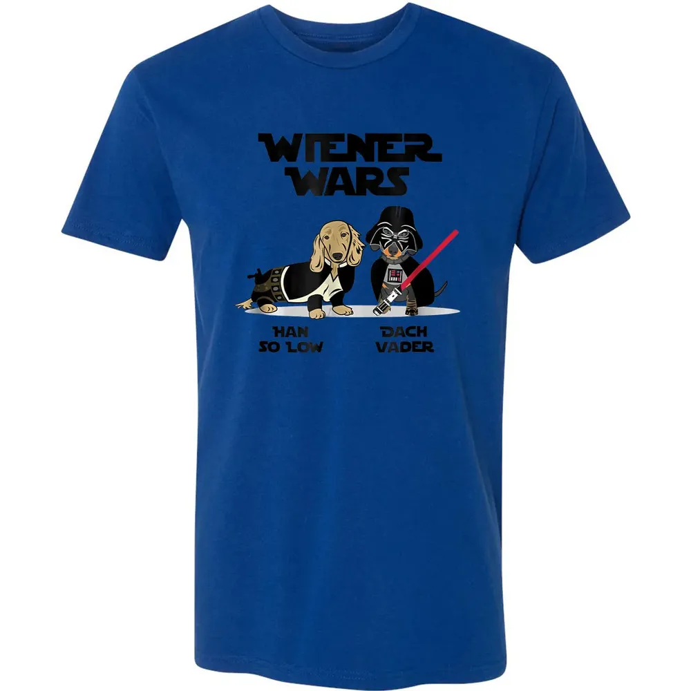 Wiener Wars Funny Dachshund Premium Unisex T-shirt - 10