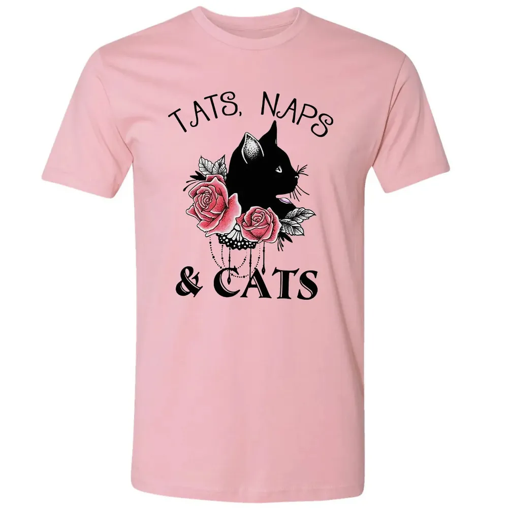 Tats, Naps & Cats Premium Unisex T-shirt - 3