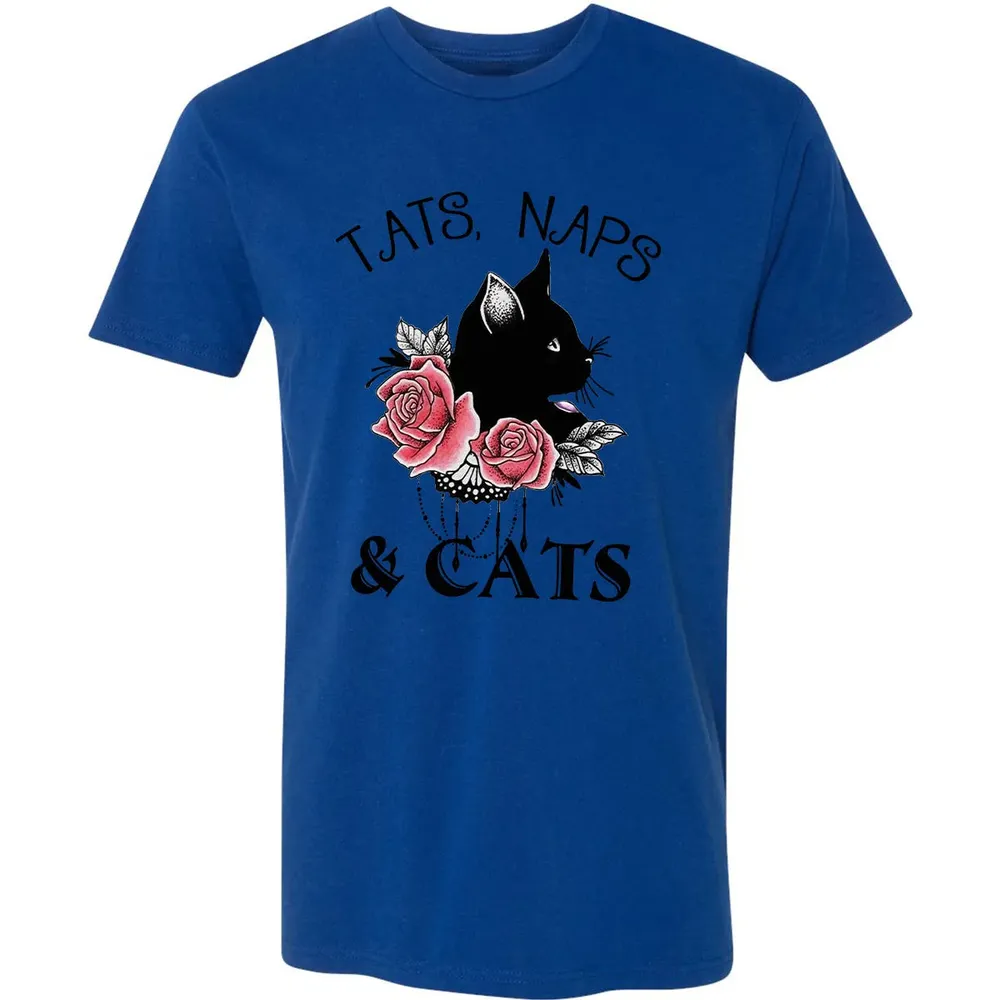 Tats, Naps & Cats Premium Unisex T-shirt - 10