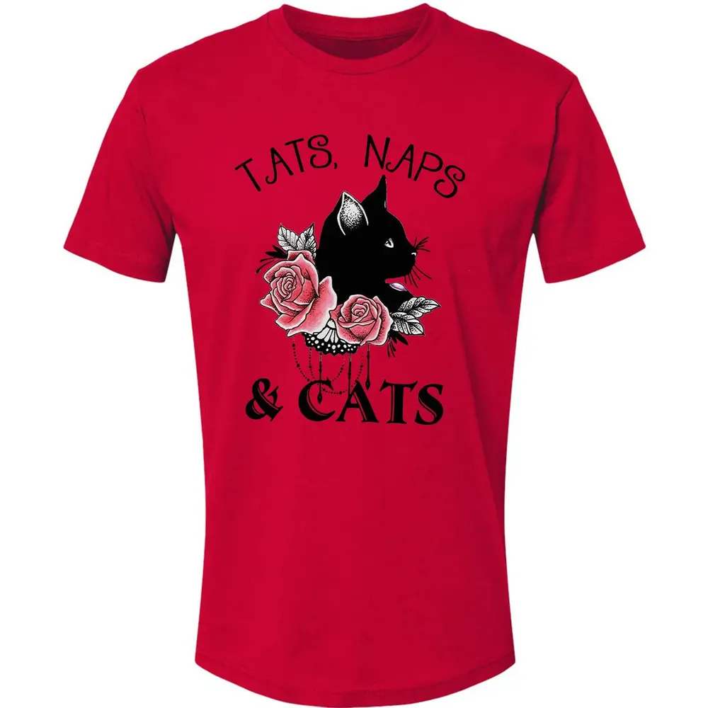Tats, Naps & Cats Premium Unisex T-shirt - 6