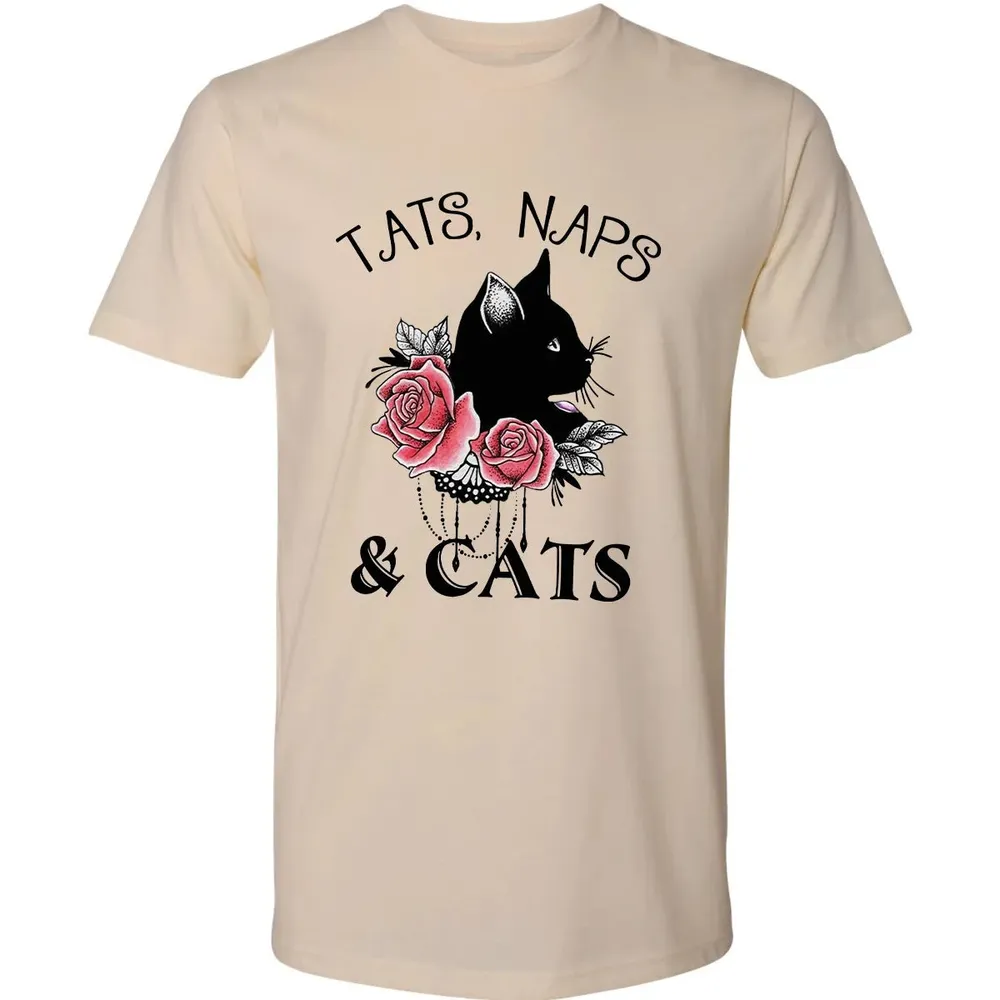 Tats, Naps & Cats Premium Unisex T-shirt - 2