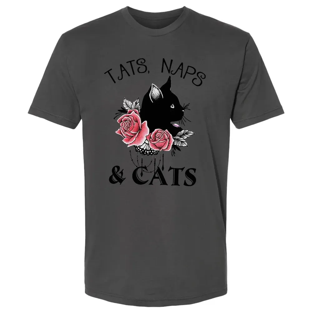 Tats, Naps & Cats Premium Unisex T-shirt - 8