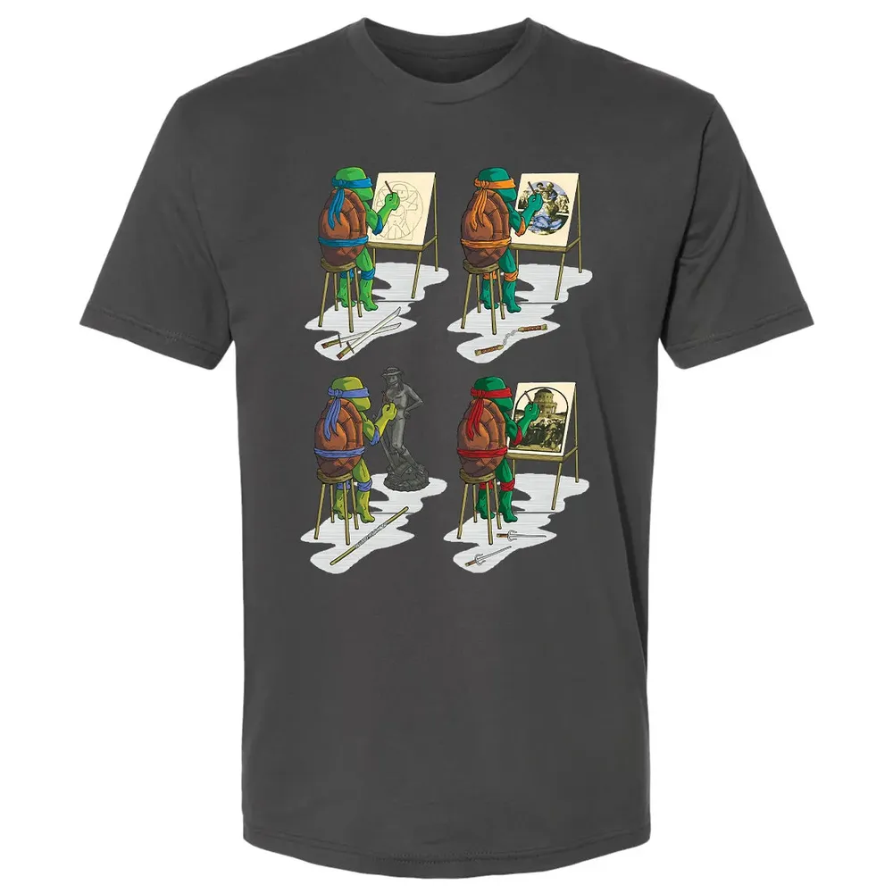 Turtle Art Premium Unisex T-shirt - 8