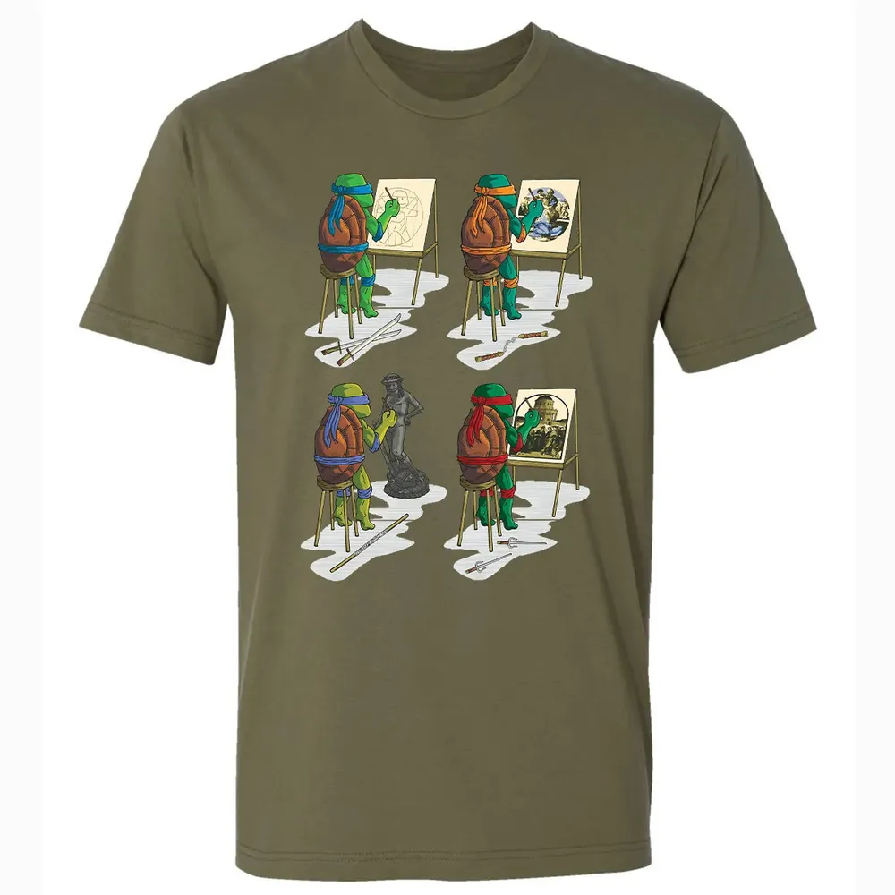 Turtle Art Premium Unisex T-shirt - 5