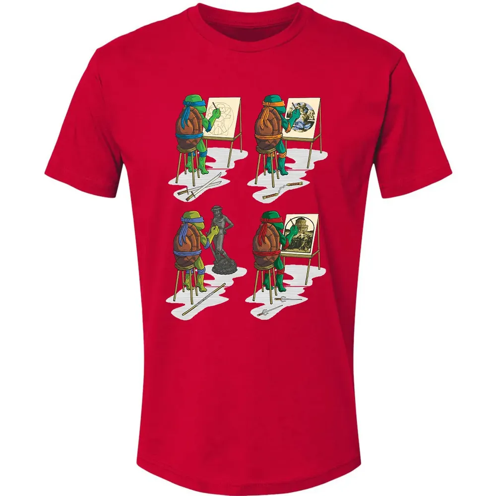 Turtle Art Premium Unisex T-shirt - 6