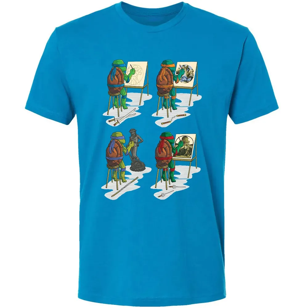 Turtle Art Premium Unisex T-shirt - 4
