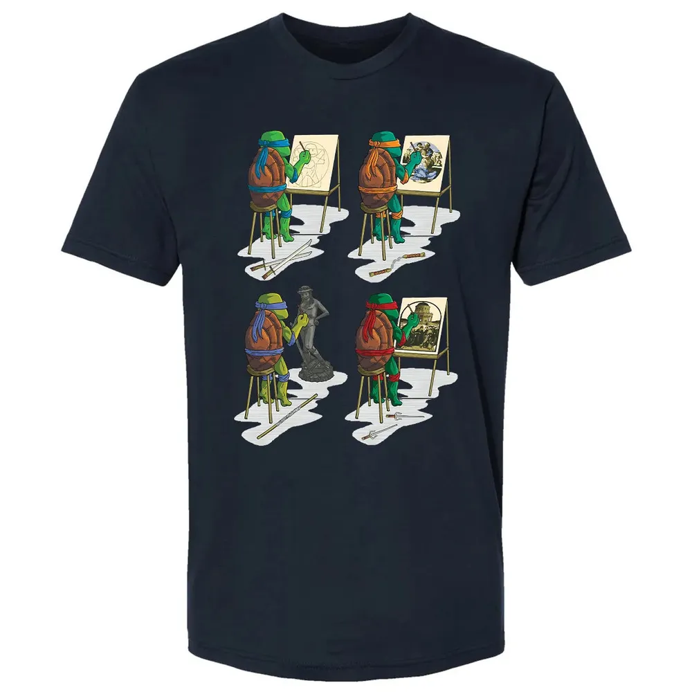 Turtle Art Premium Unisex T-shirt - 13