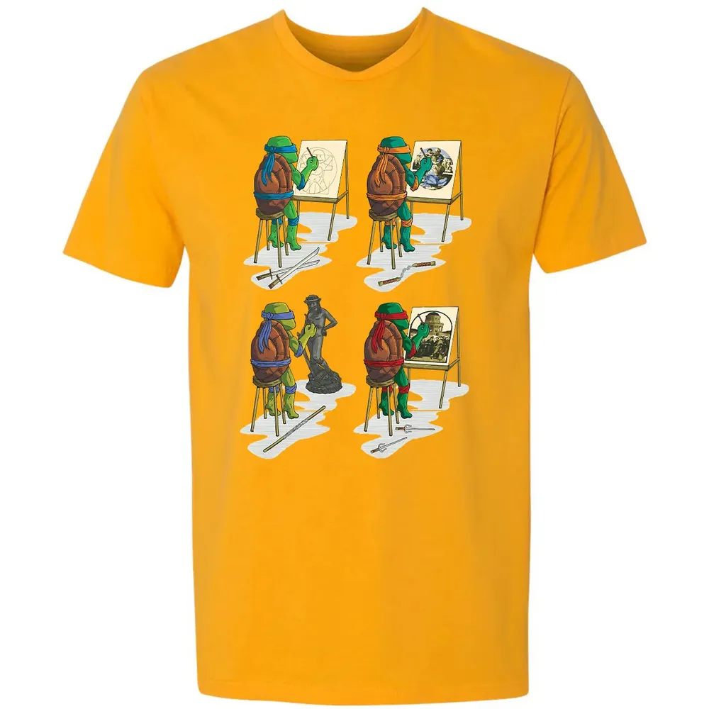 Turtle Art Premium Unisex T-shirt - 11