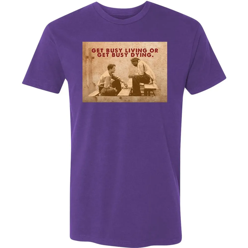 Get busy living or get busy dying Premium Unisex T-shirt - 7