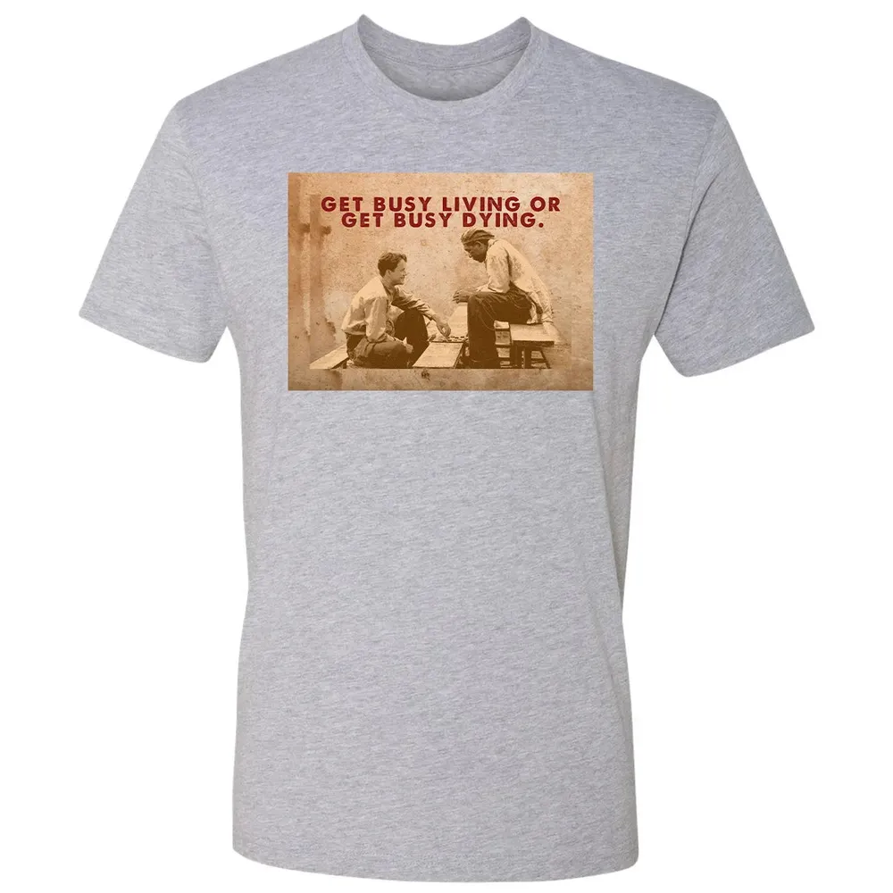 Get busy living or get busy dying Premium Unisex T-shirt - 9