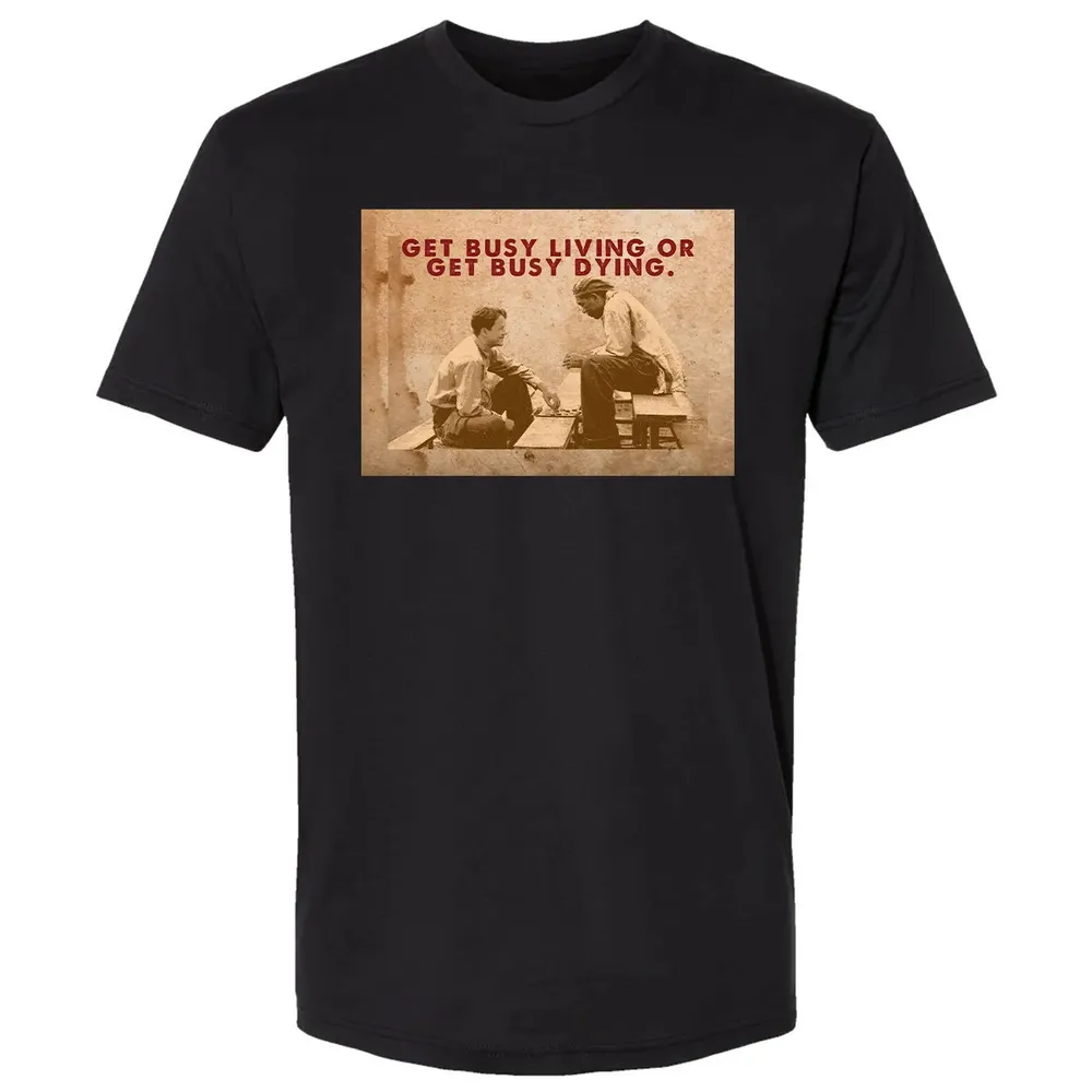 Get busy living or get busy dying Premium Unisex T-shirt - 15
