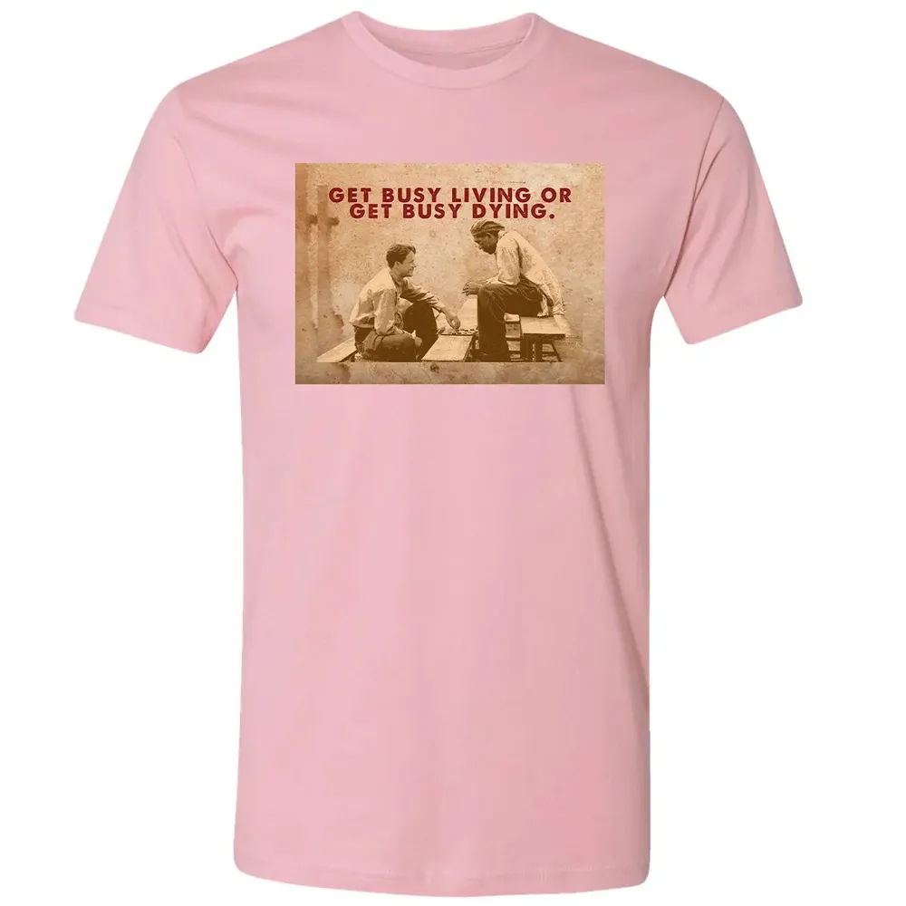 Get busy living or get busy dying Premium Unisex T-shirt - 3