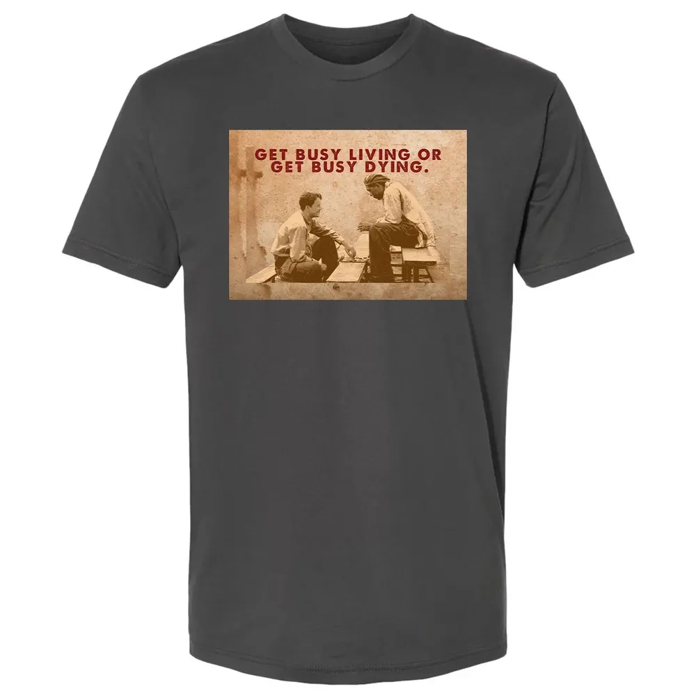 Get busy living or get busy dying Premium Unisex T-shirt - 8