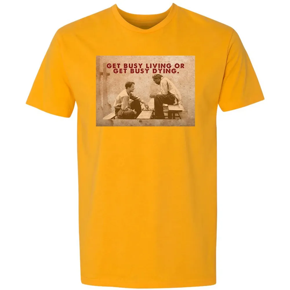 Get busy living or get busy dying Premium Unisex T-shirt - 11
