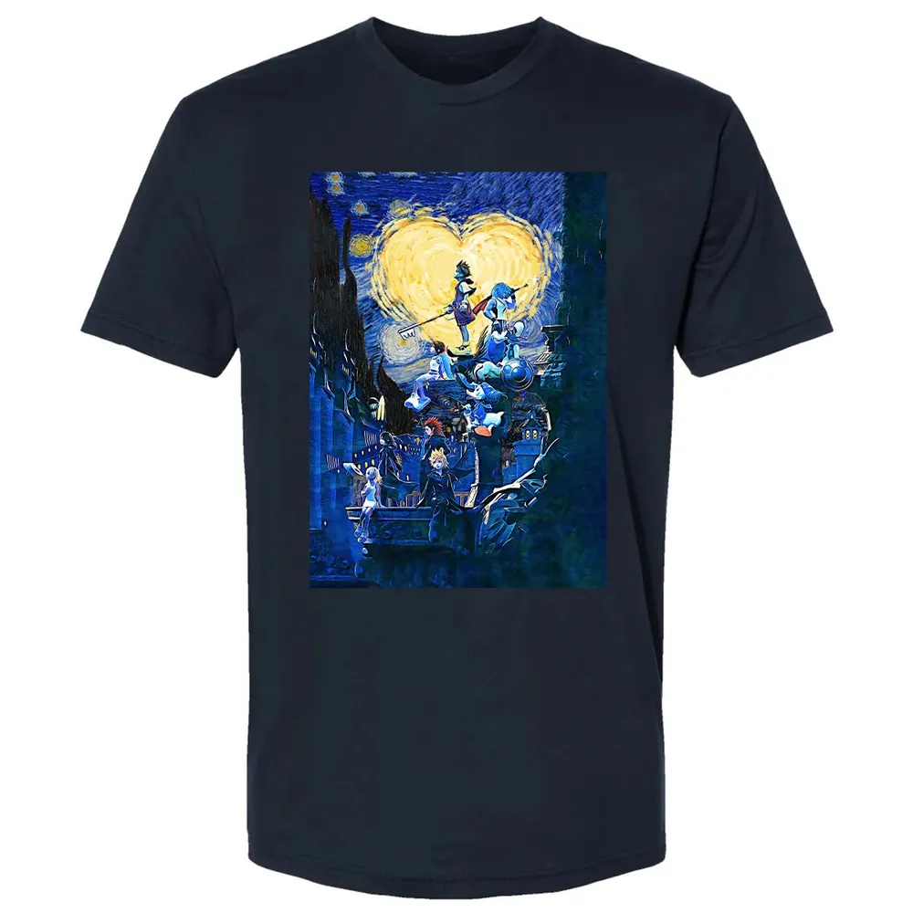 KDHearts Starry Night Premium Unisex T-shirt - 13