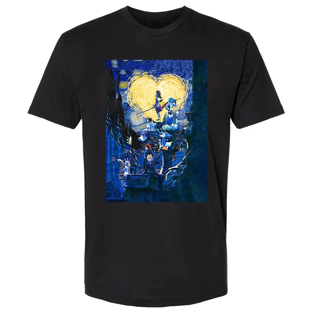 KDHearts Starry Night Premium Unisex T-shirt - 15