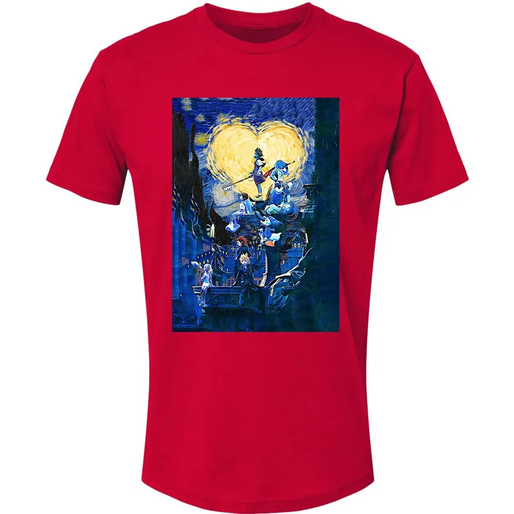 KDHearts Starry Night Premium Unisex T-shirt - 6