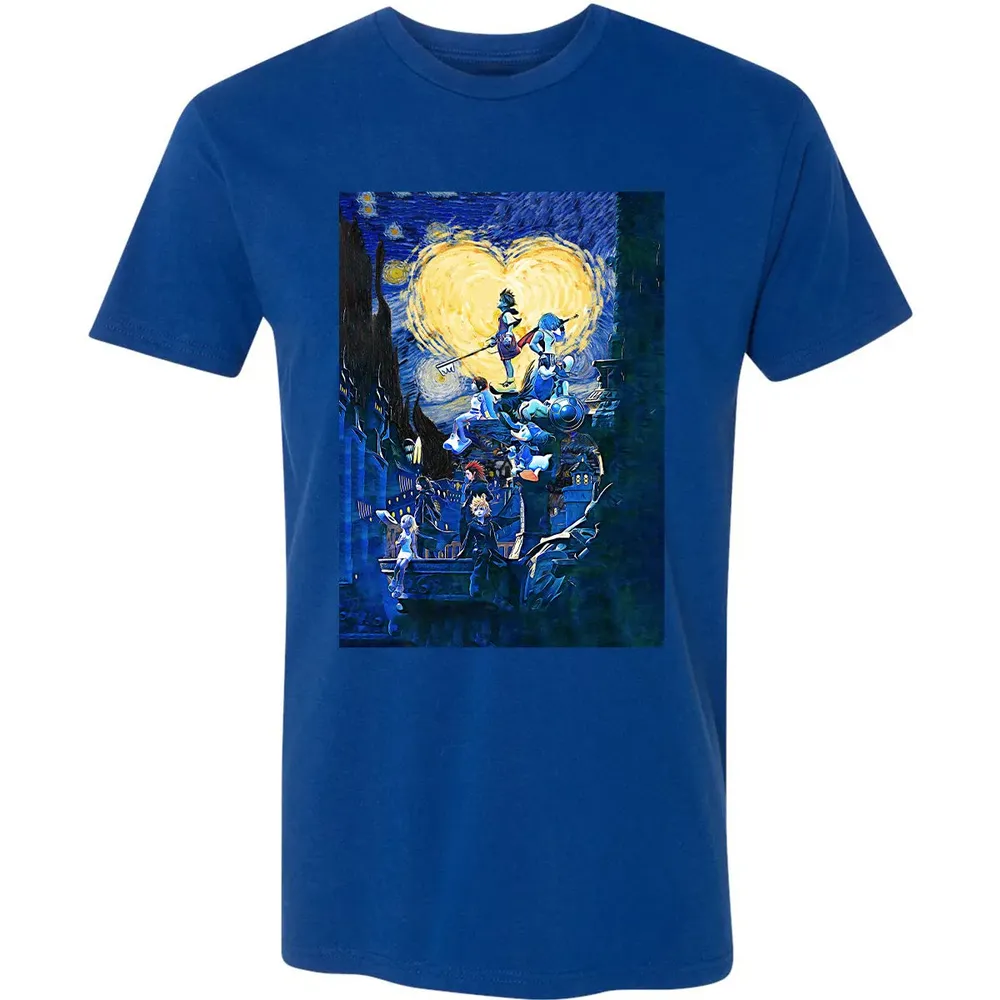 KDHearts Starry Night Premium Unisex T-shirt - 10