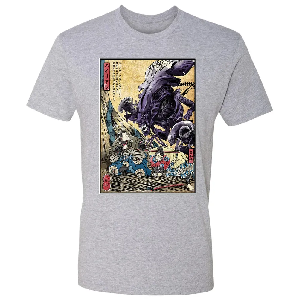 Aliens in Japan Premium Unisex T-shirt - 9