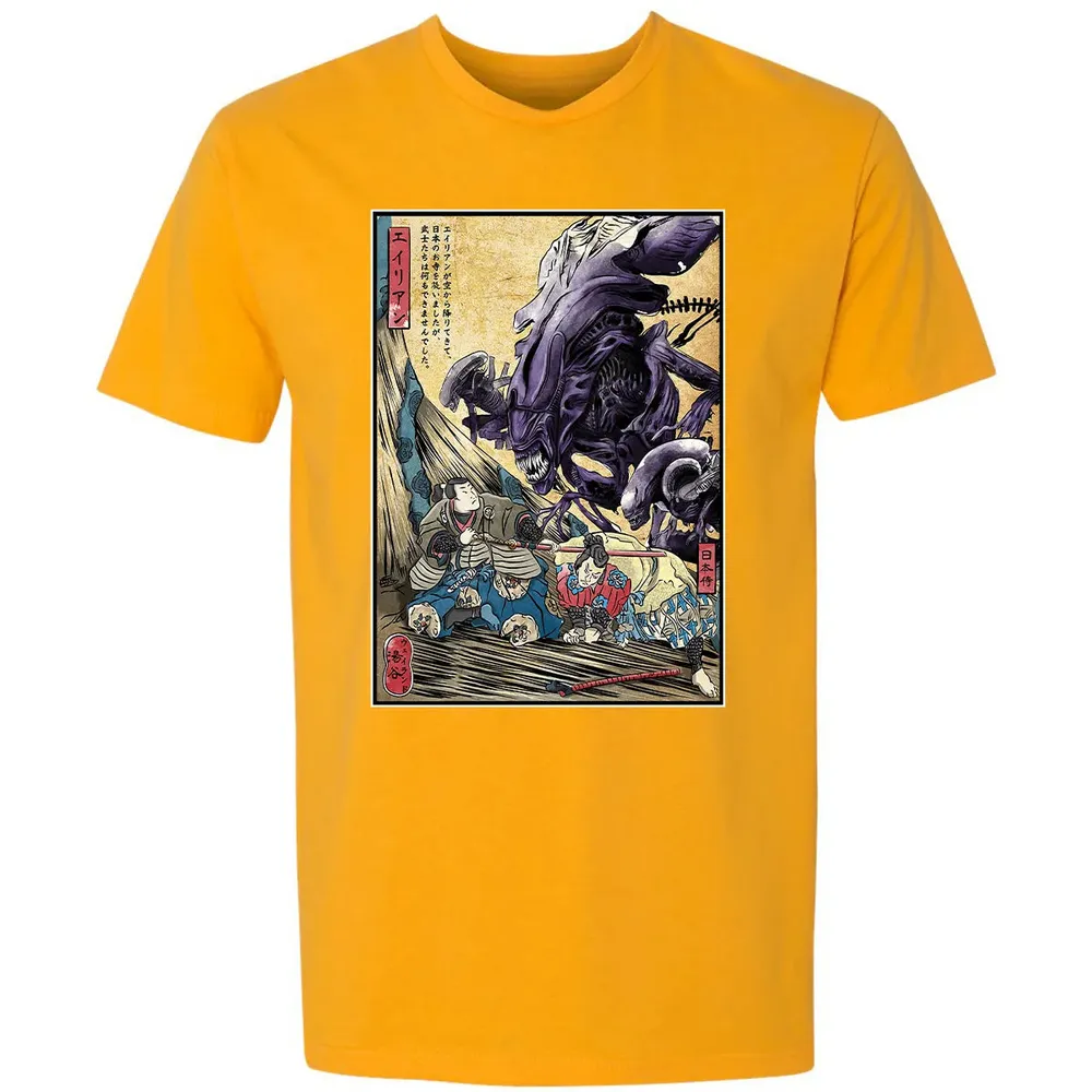 Aliens in Japan Premium Unisex T-shirt - 11