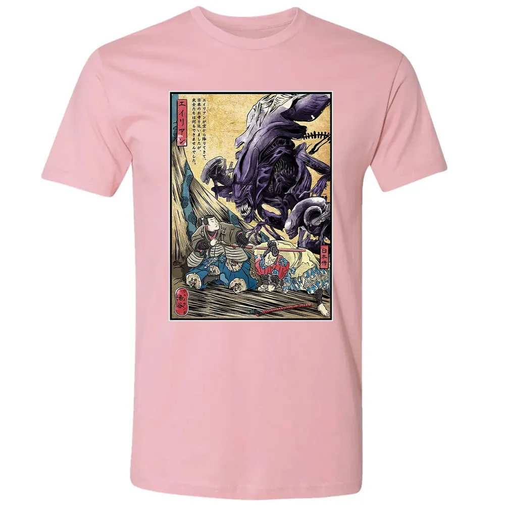 Aliens in Japan Premium Unisex T-shirt - 3