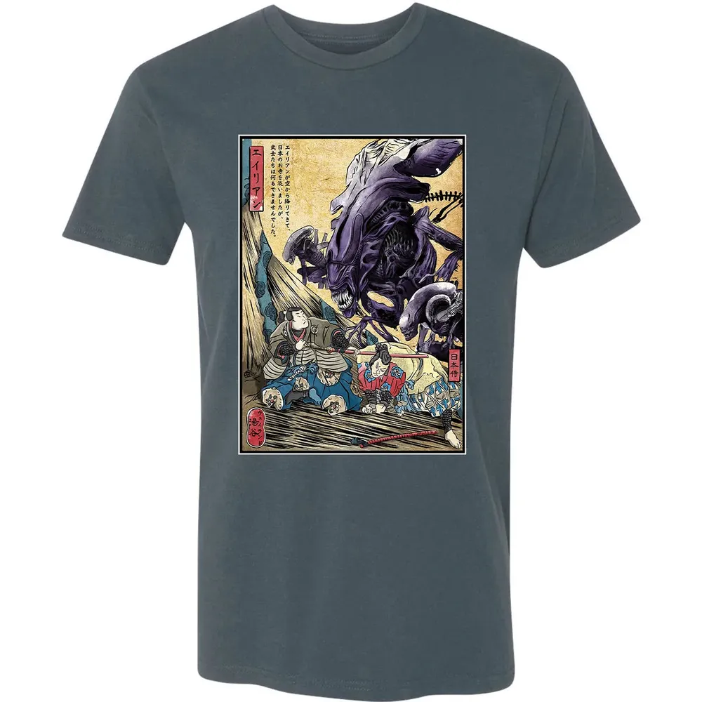 Aliens in Japan Premium Unisex T-shirt - 14
