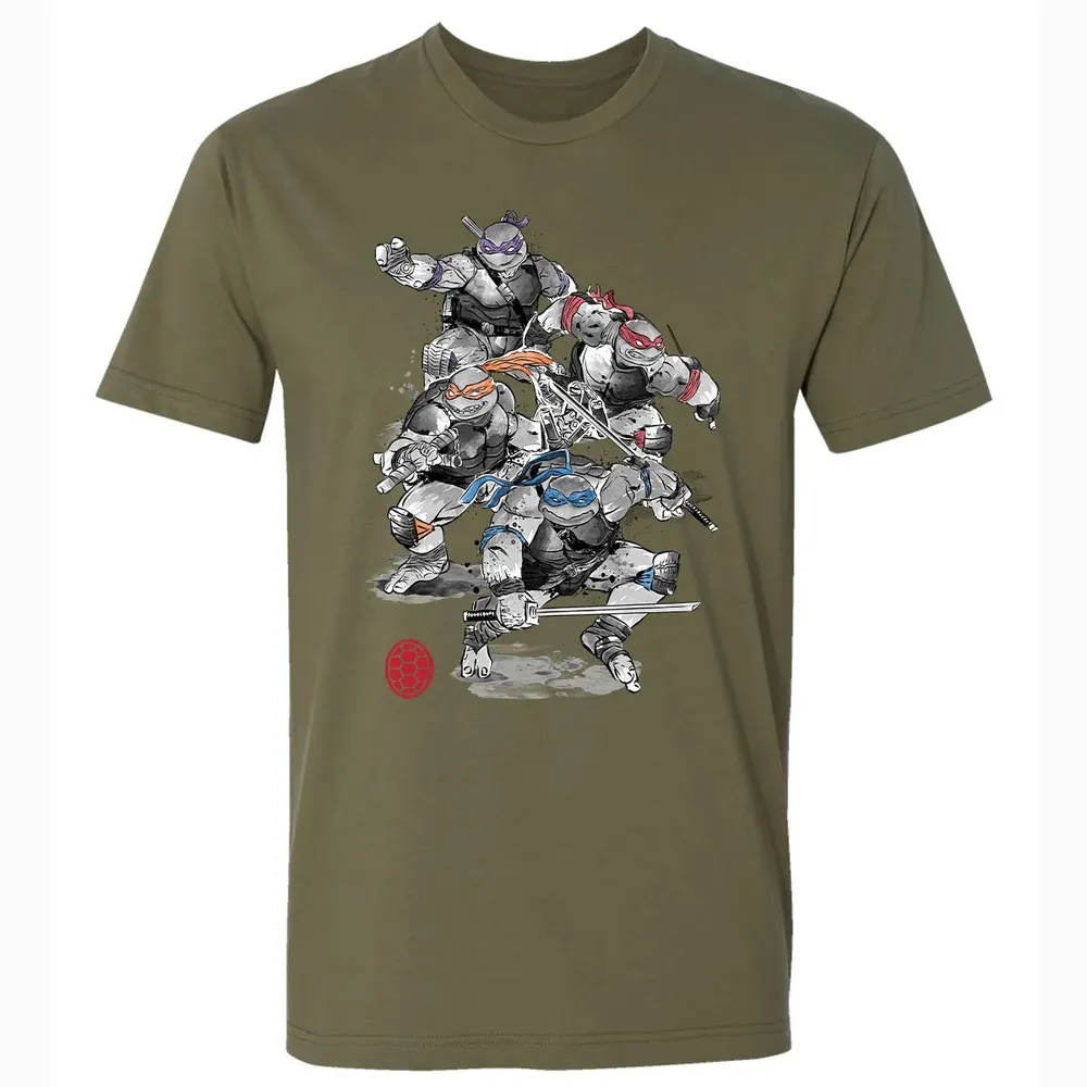 TMNT Sumi-E Premium Unisex T-shirt - 5