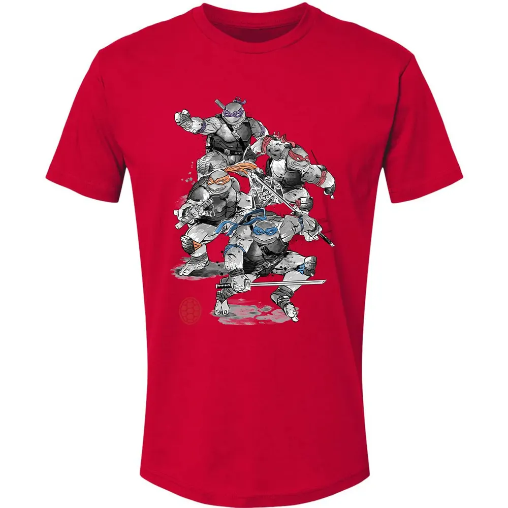 TMNT Sumi-E Premium Unisex T-shirt - 6
