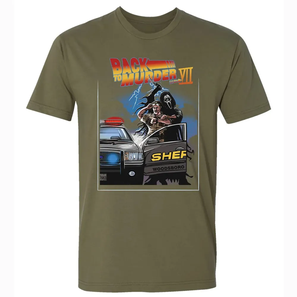 Back To Murder Premium Unisex T-shirt - 5
