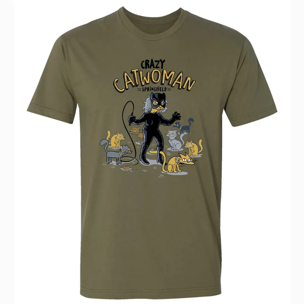 Crazy Catwoman Premium Unisex T-shirt - 5