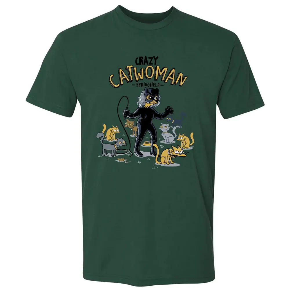 Crazy Catwoman Premium Unisex T-shirt - 12
