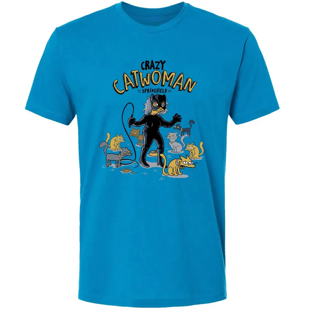Crazy Catwoman Premium Unisex T-shirt - 4