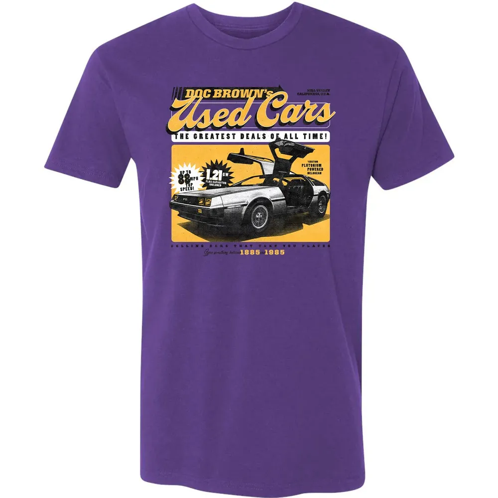 Doc Brownâ€™s Used Cars Premium Unisex T-shirt - 7