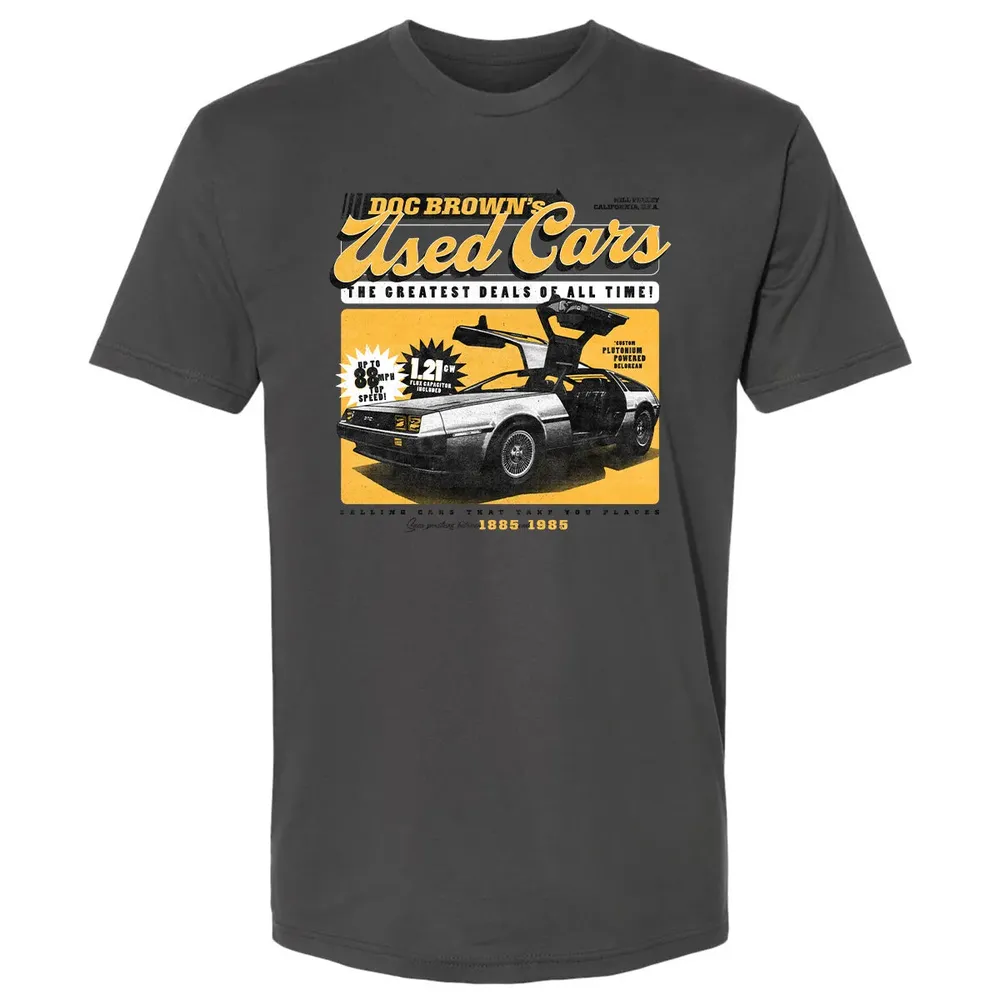 Doc Brownâ€™s Used Cars Premium Unisex T-shirt - 8