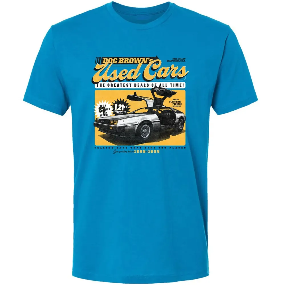 Doc Brownâ€™s Used Cars Premium Unisex T-shirt - 4