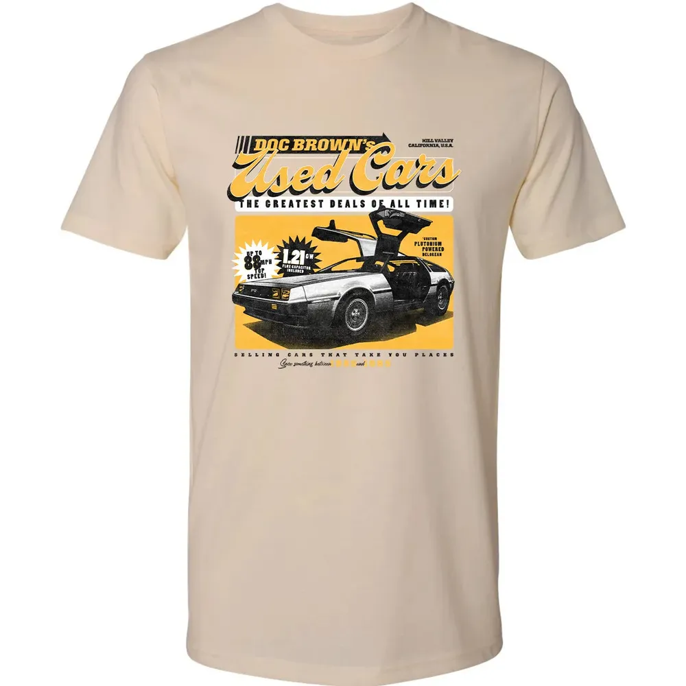 Doc Brownâ€™s Used Cars Premium Unisex T-shirt - 2