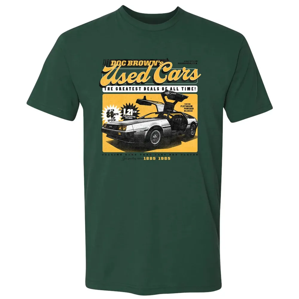 Doc Brownâ€™s Used Cars Premium Unisex T-shirt - 12