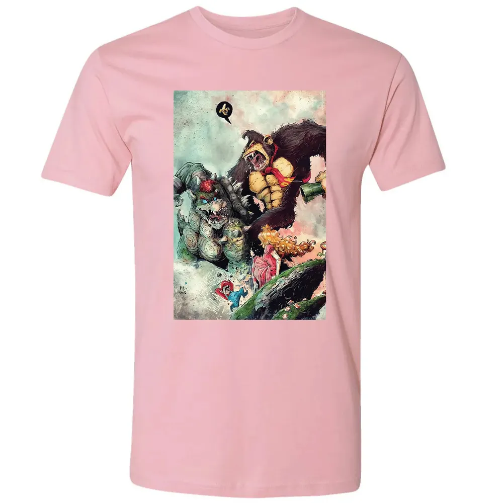 Bowser vs DK Kong Premium Unisex T-shirt - 3