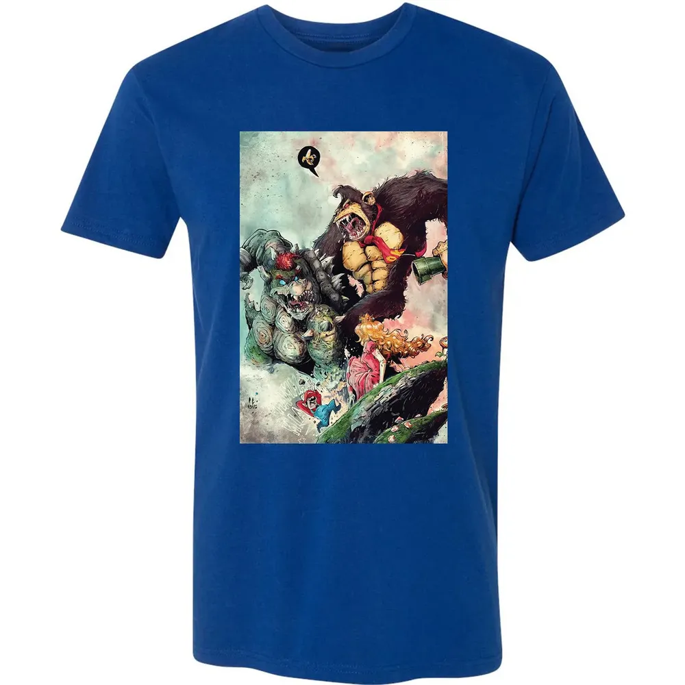 Bowser vs DK Kong Premium Unisex T-shirt - 10