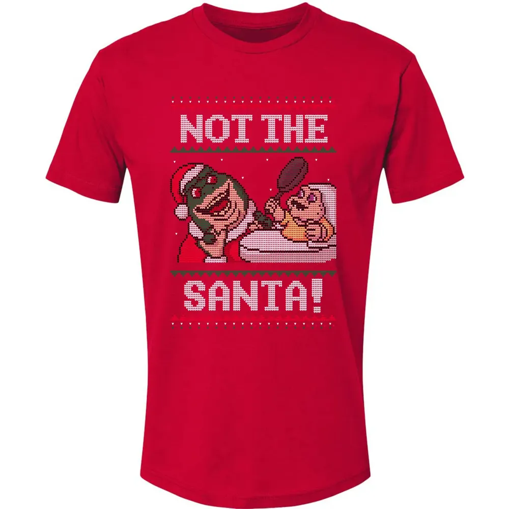 Not The Santa Premium Unisex T-shirt - 6