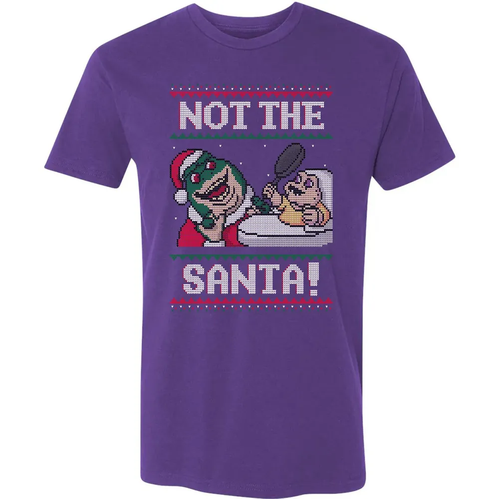 Not The Santa Premium Unisex T-shirt - 7