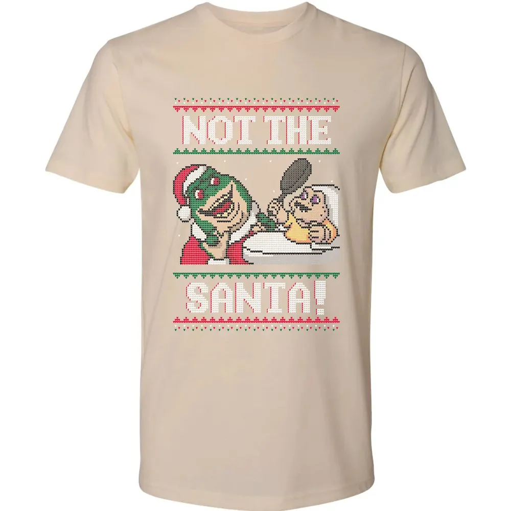 Not The Santa Premium Unisex T-shirt - 13