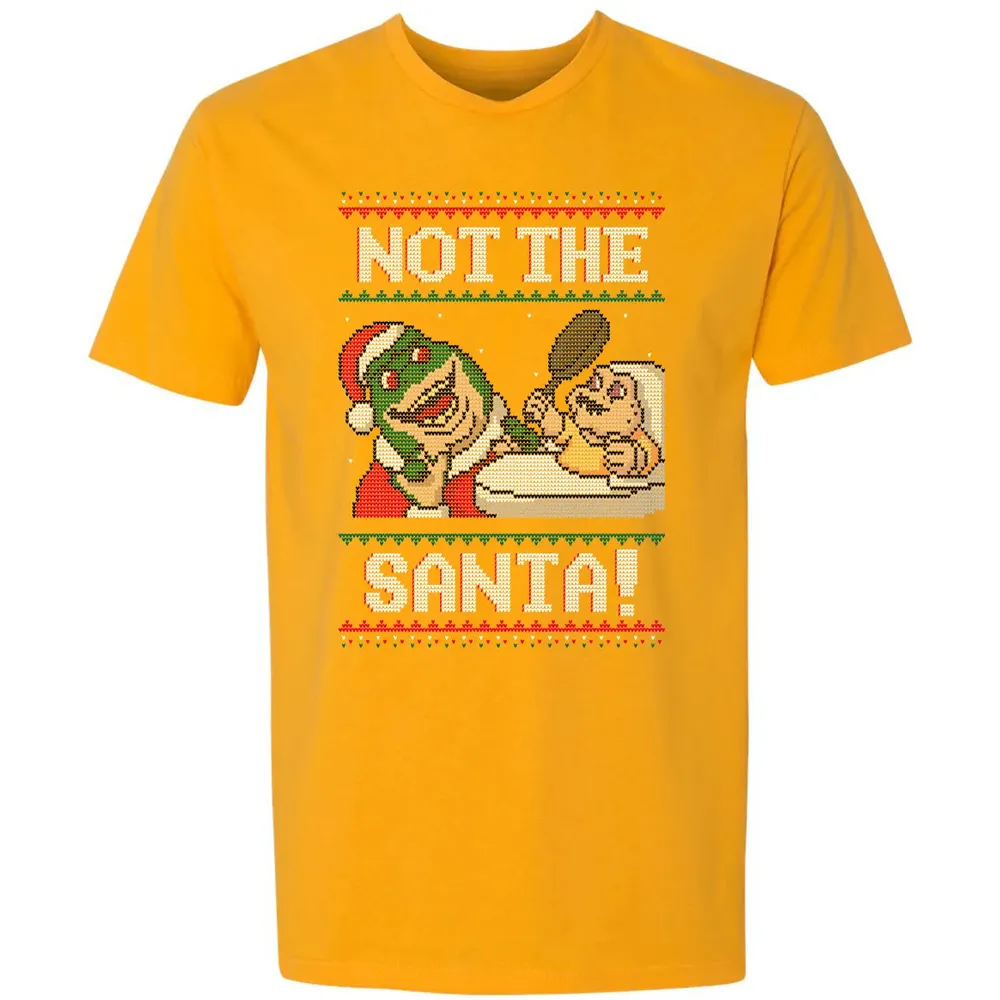 Not The Santa Premium Unisex T-shirt - 11