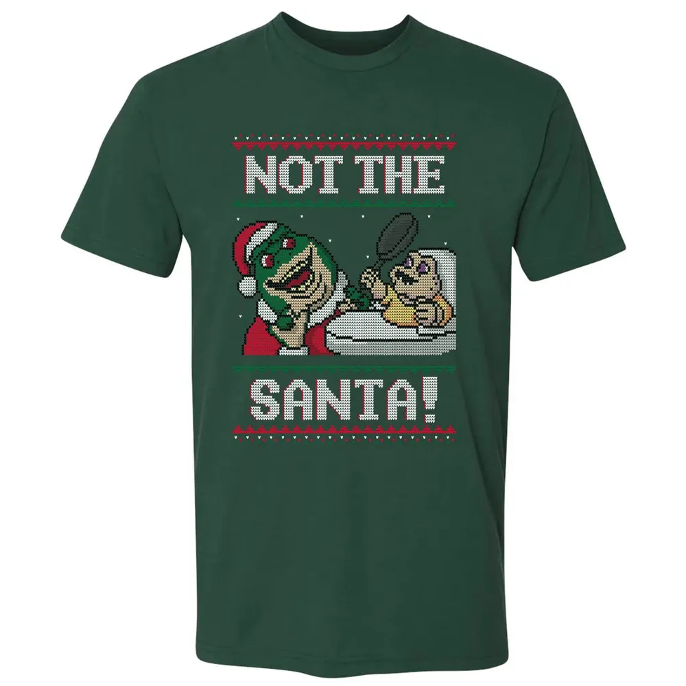 Not The Santa Premium Unisex T-shirt - 12