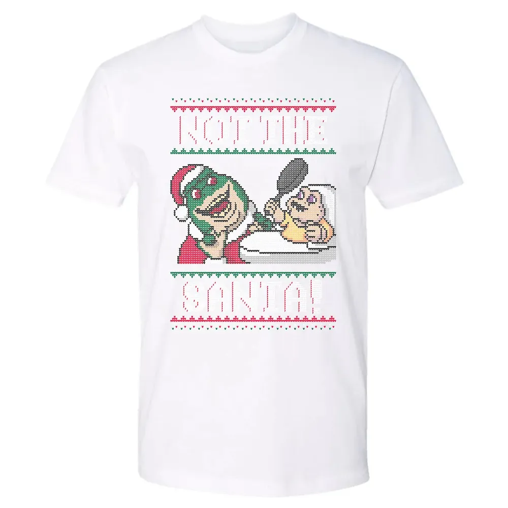 Not The Santa Premium Unisex T-shirt - 4